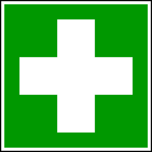 Rettungszeichen "Erste Hilfe" nach ASR A1.3:2013 und EN ISO 7010
